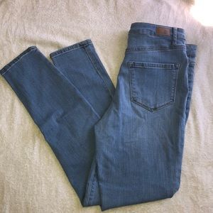 Tillys light blue skinny jeans